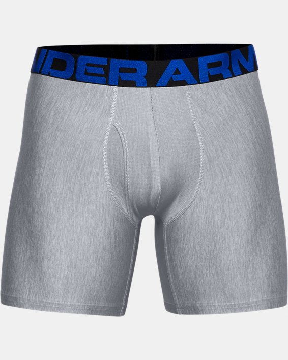 Herren UA Tech™ Boxerjock® (15 cm) – 2er-Pack, Blue, pdpMainDesktop image number 3
